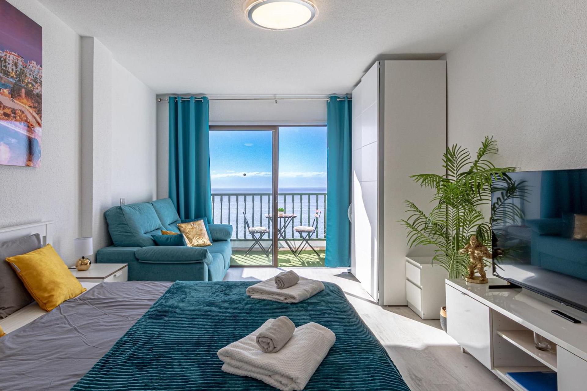 Oceanfront Studio By Dream Homes Tenerife Puerto de Santiago  Exterior foto