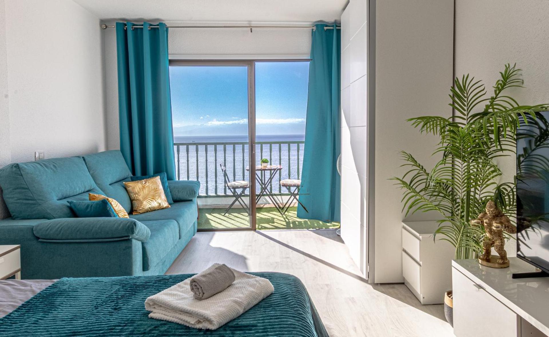 Oceanfront Studio By Dream Homes Tenerife Puerto de Santiago  Exterior foto
